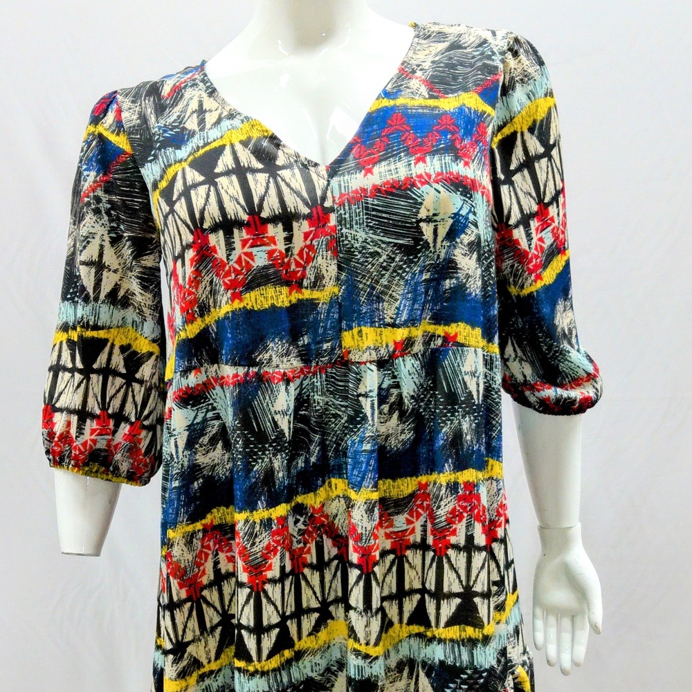 Multicolor Mini Dress - Picture 2 of 5